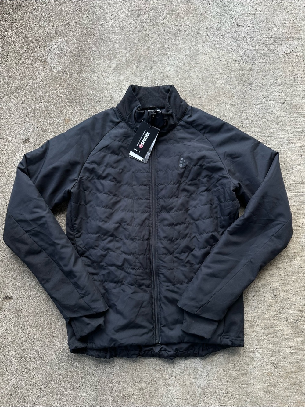 Craft Black Storm Thermal Quilted Jacket